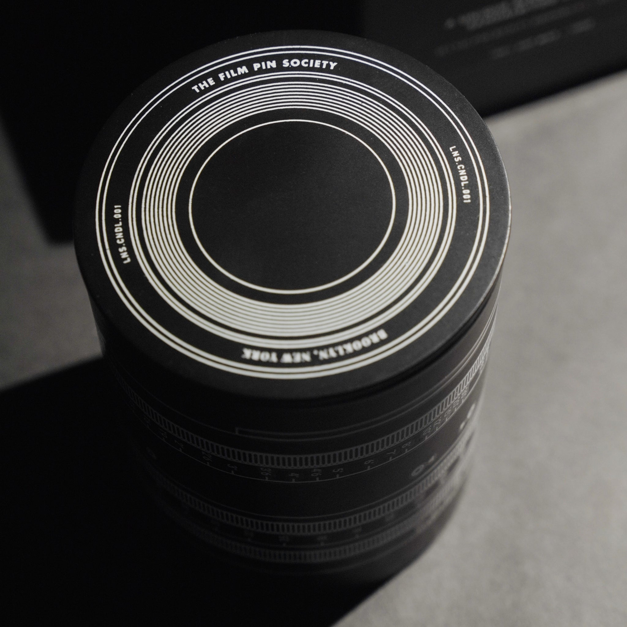 Cinema Lens Candle