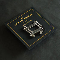 Film Cart Enamel Pin