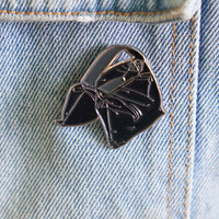 Sandbag Enamel Pin