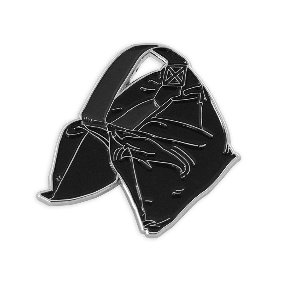 Sandbag Enamel Pin