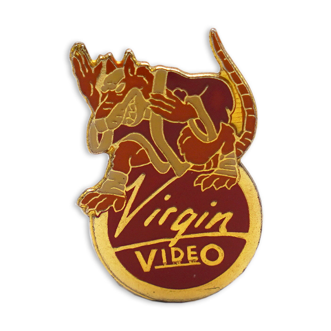 Vintage Splinter TMNT Virgin Video Pin