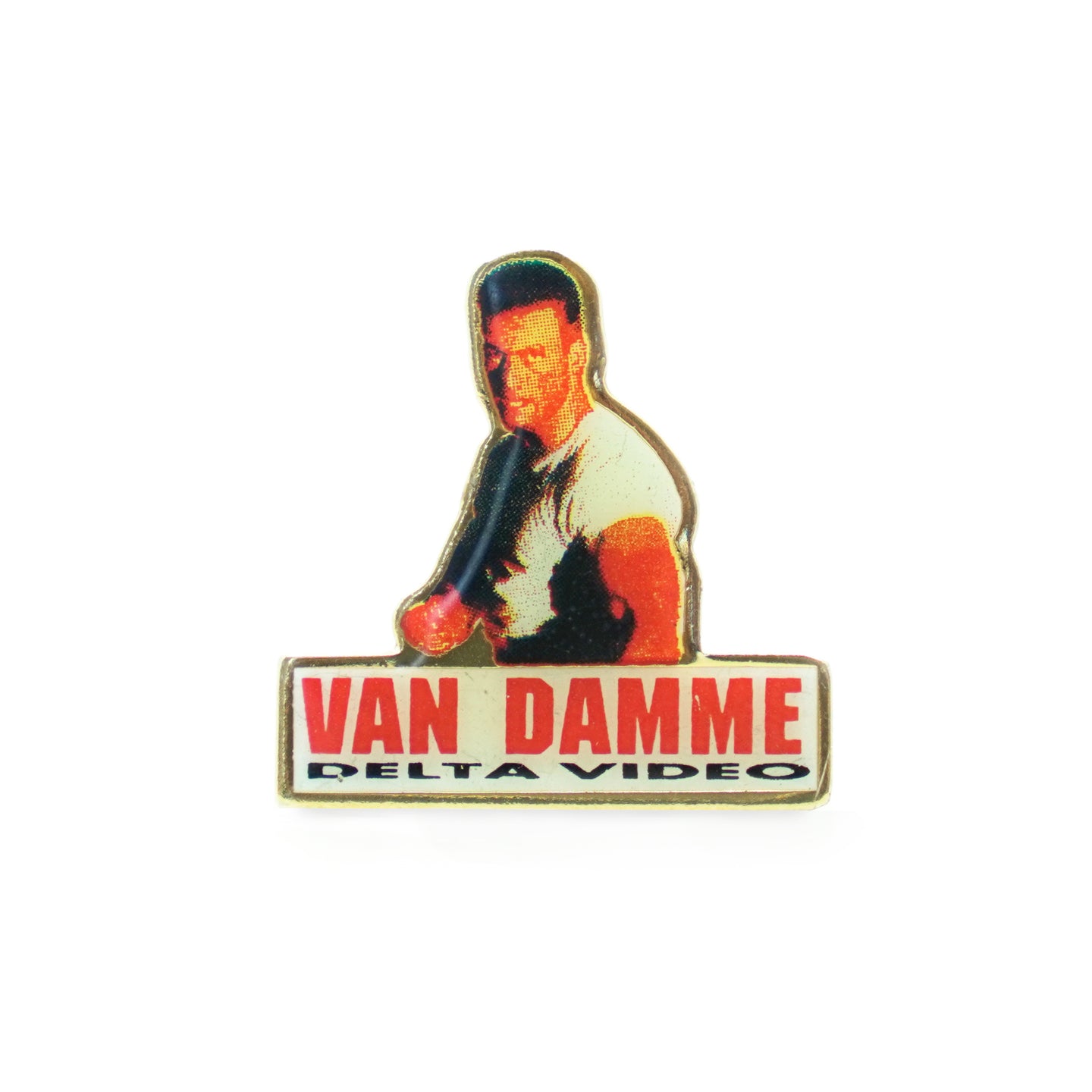 Vintage Van Damme Pin