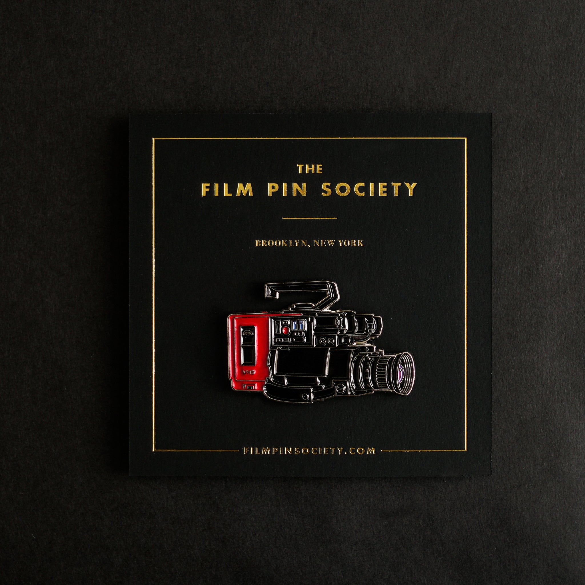 80s VHS Camera Enamel Pin