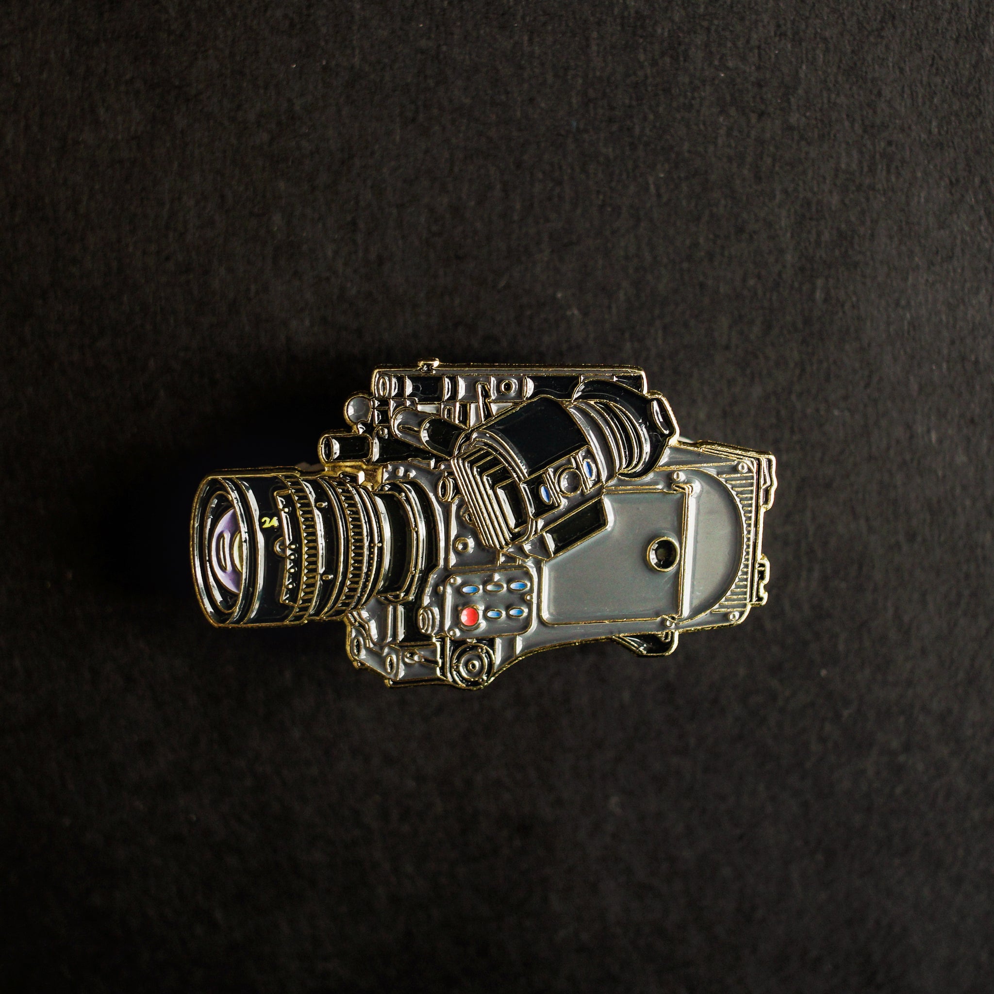 Cine Camera Enamel Pin