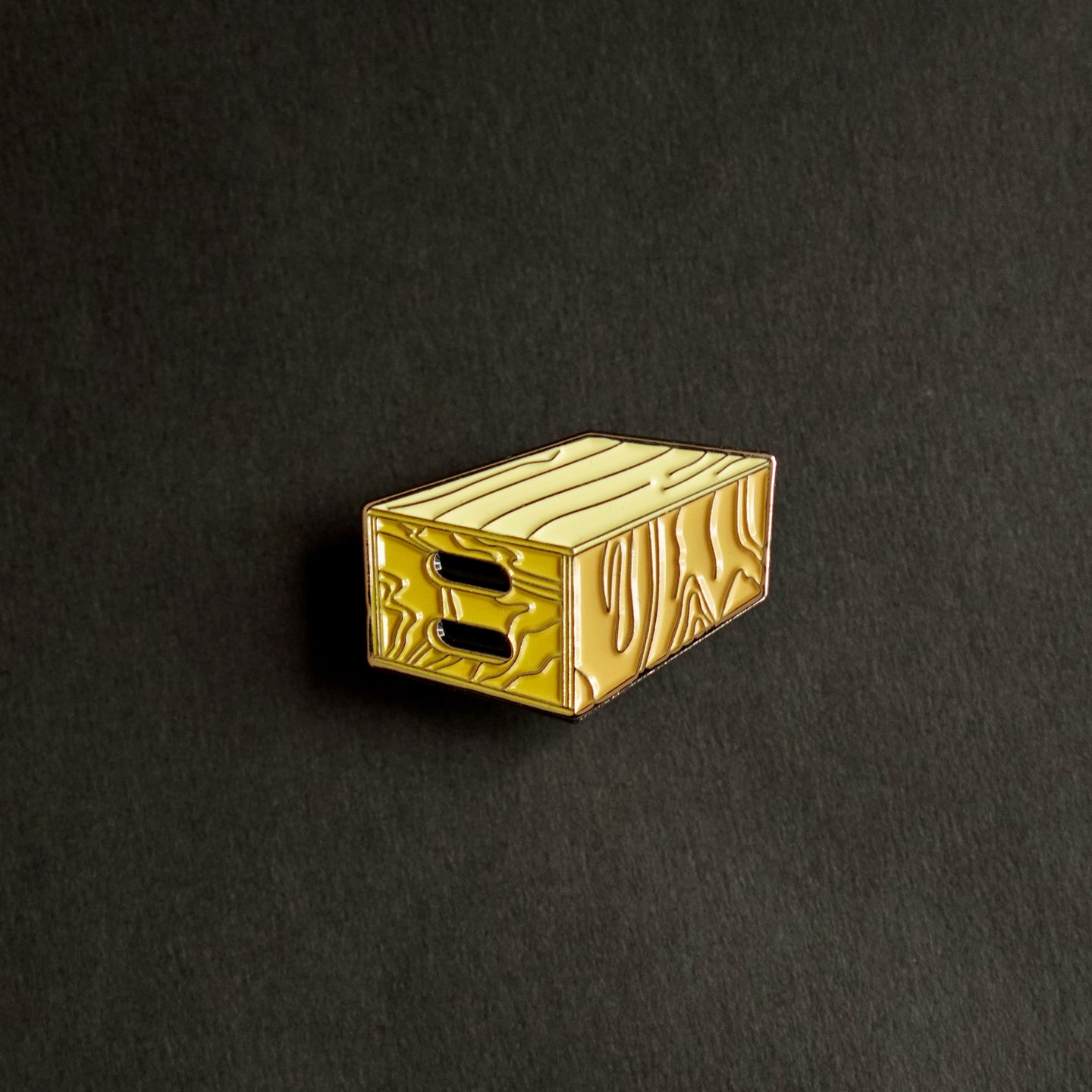 Apple Box Enamel Pin