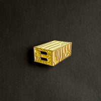 Apple Box Enamel Pin