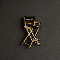 Director's Chair Enamel Pin