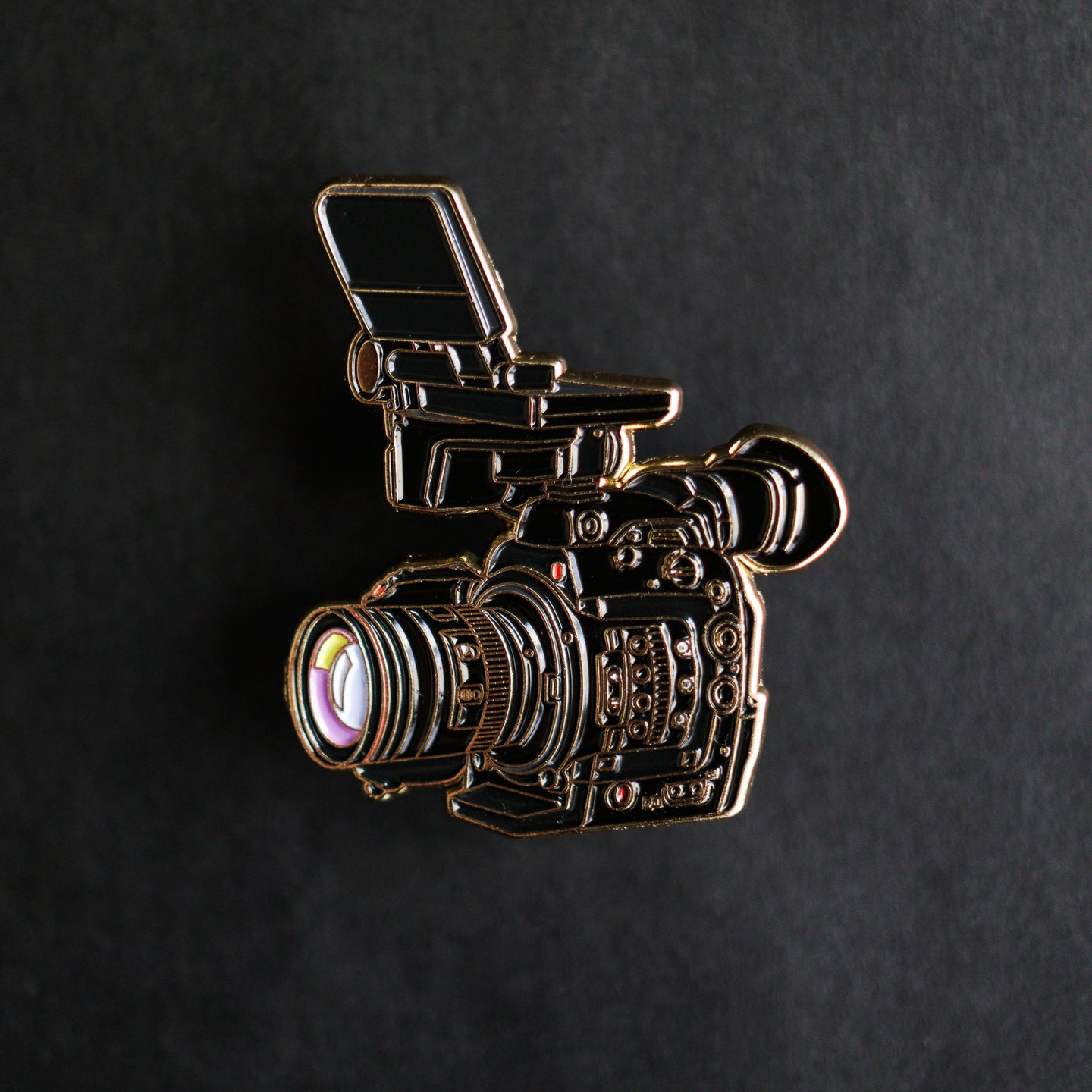 Doc Camera Enamel Pin