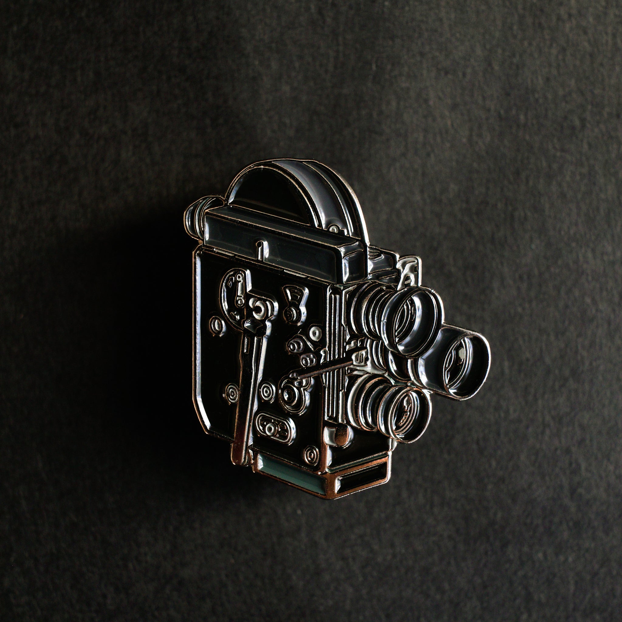 16mm Film Camera Enamel Pin