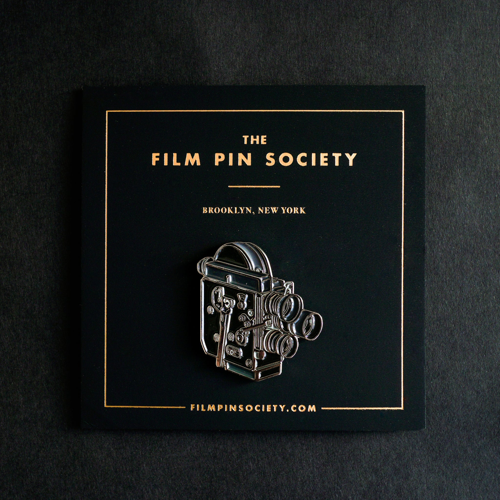 16mm Film Camera Enamel Pin