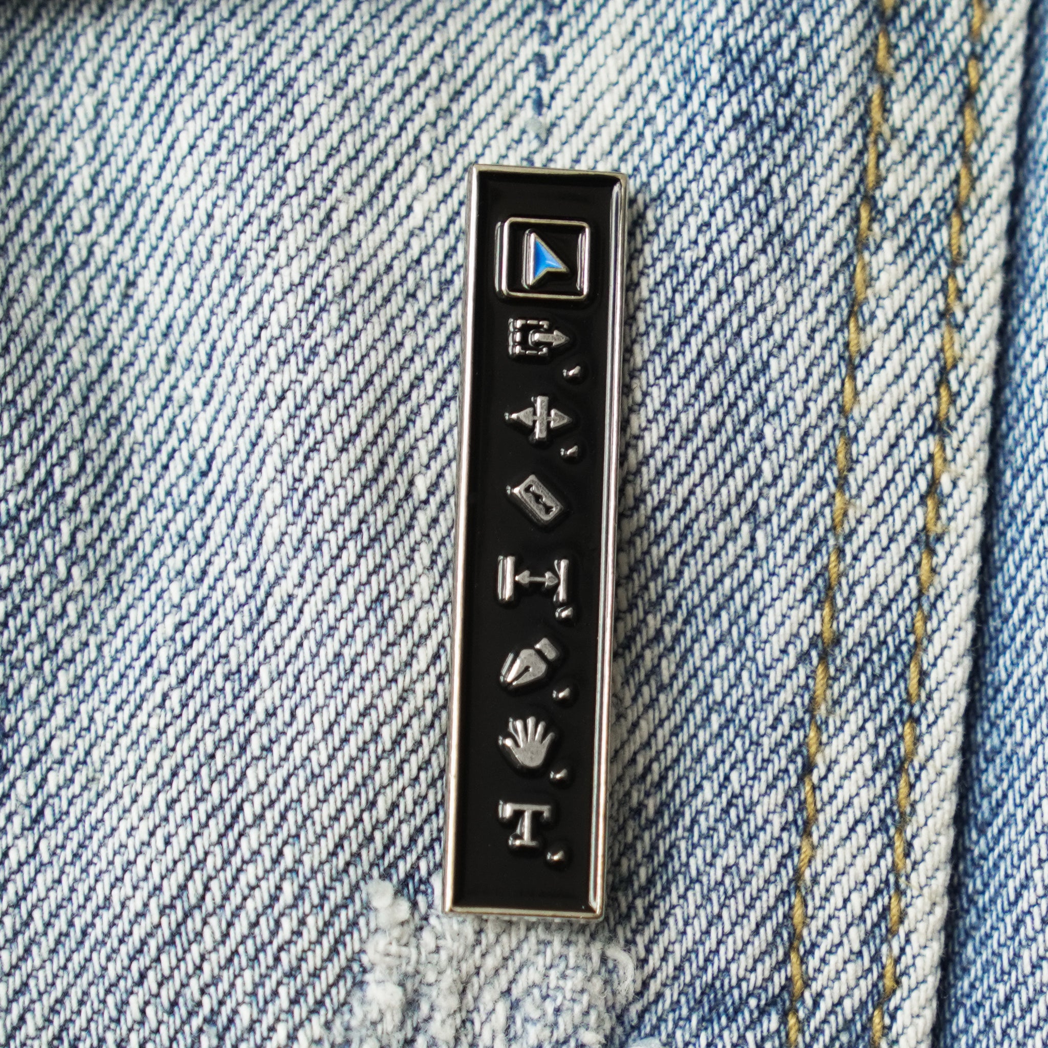 Editor's Toolbar Enamel Pin