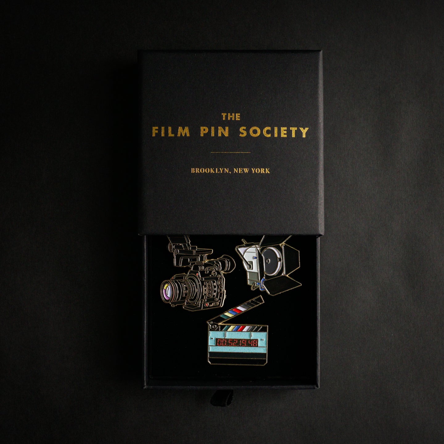 Lights, Camera, Action Pin Box Set