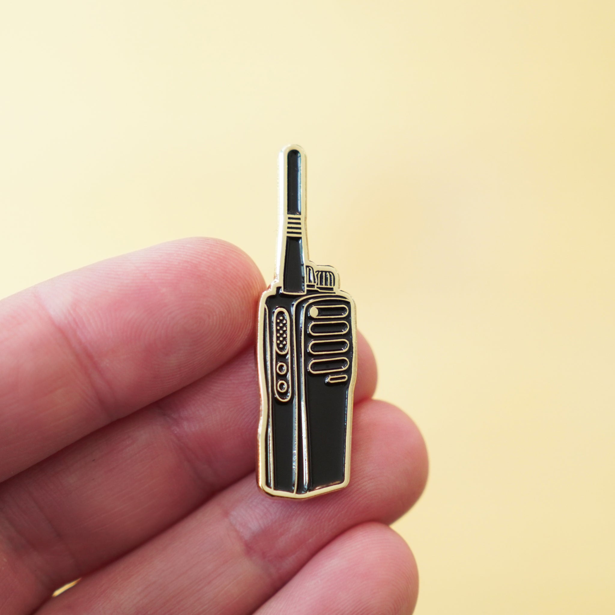 Walkie Talkie Enamel Pin